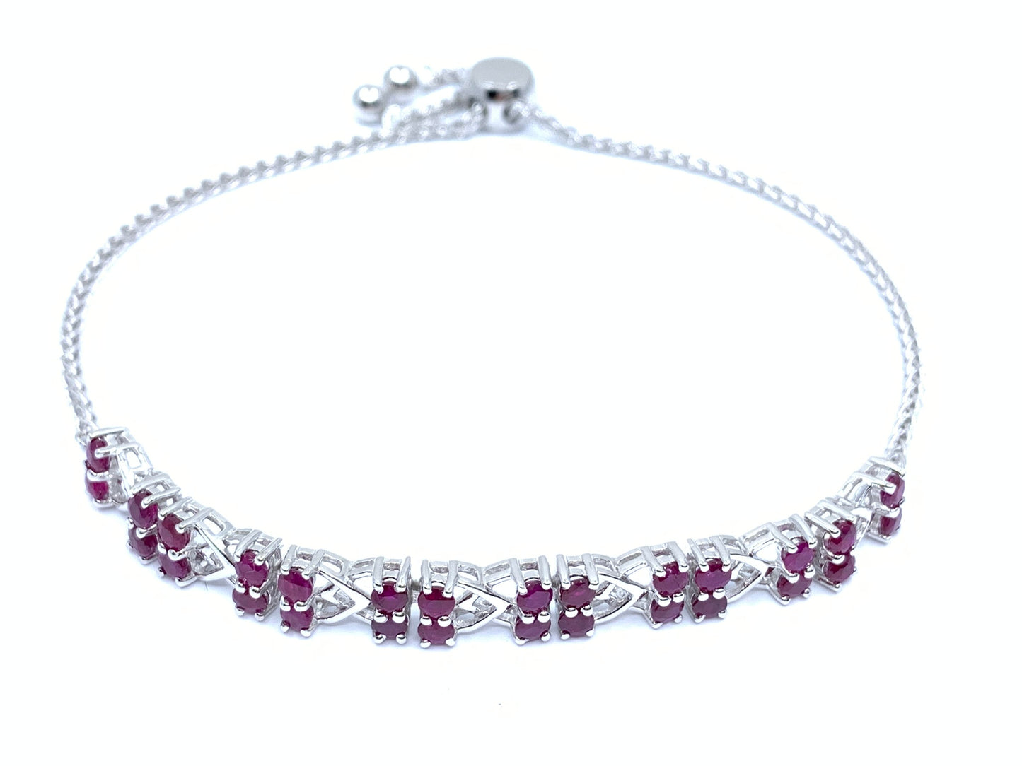 Gorgeous 3.4ctw Ruby Bracelet