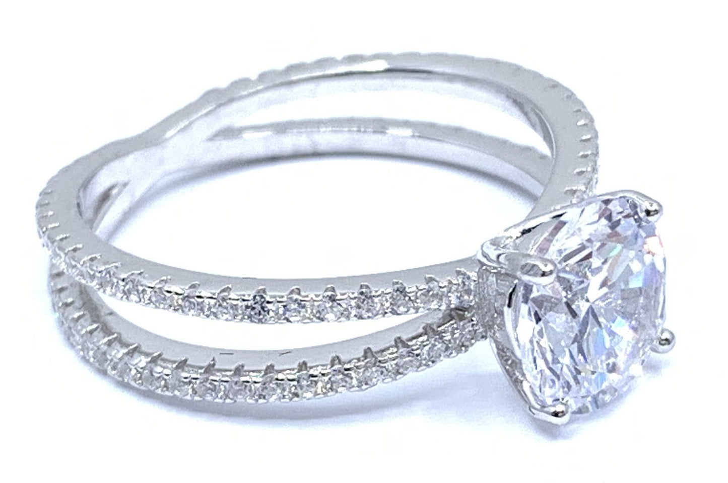 Starlite Seamless CZ Diamond Ring