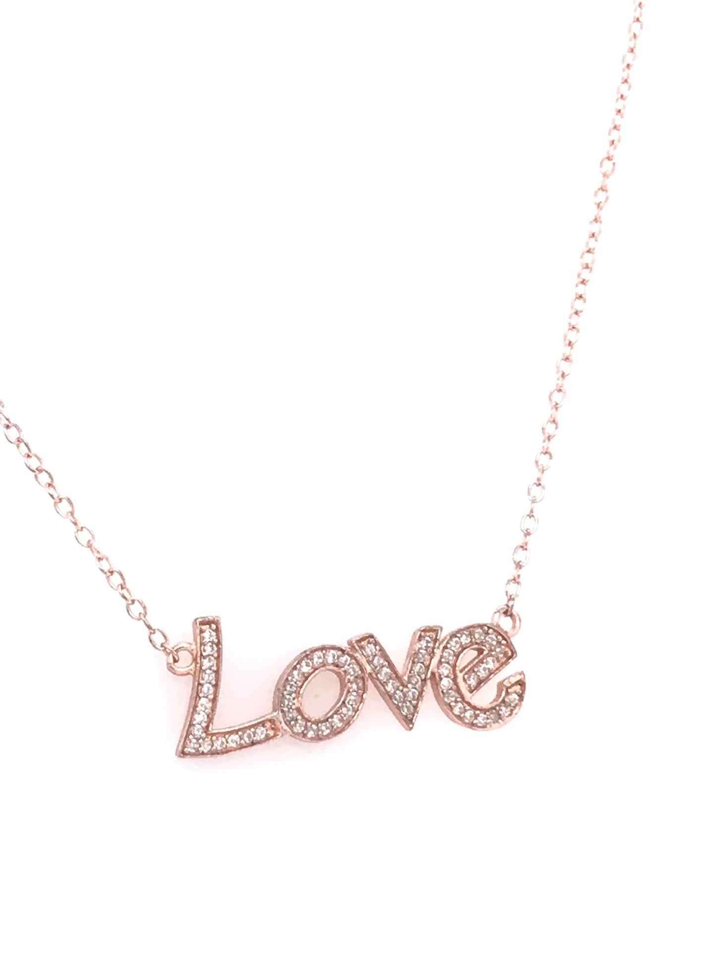 Rose Gold Love Necklace